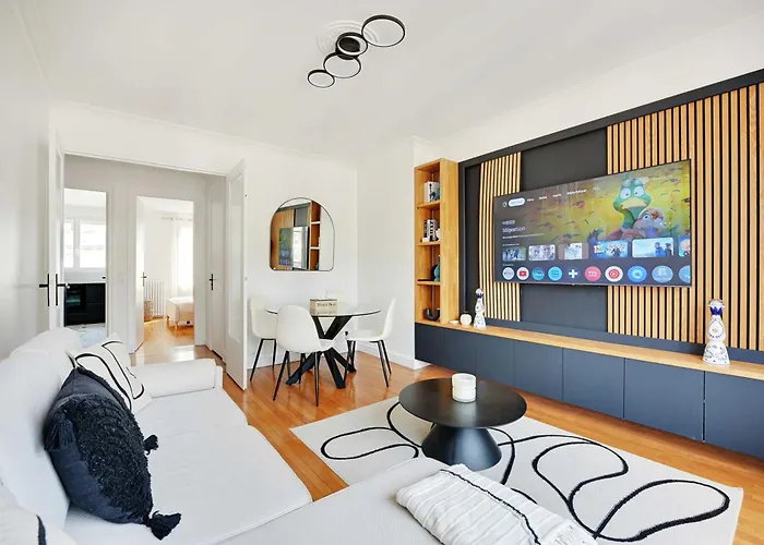 Apartmán Modern - - 1br 4p Saint-Mandé